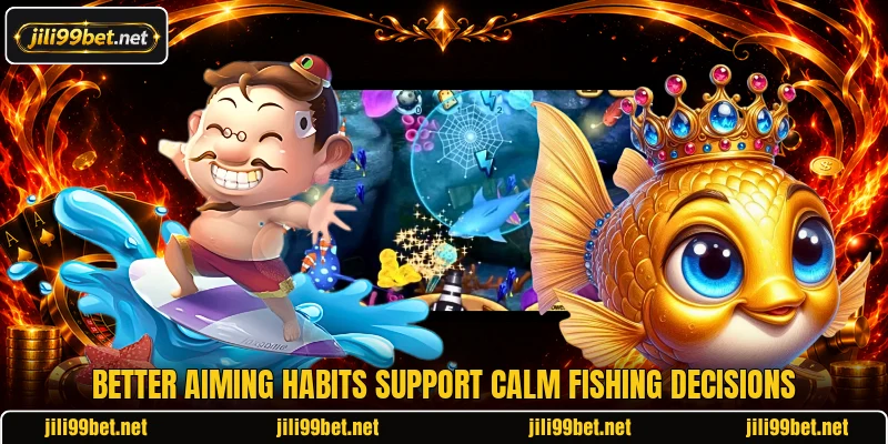 Better aiming habits support calm fishing decisions Better aiming habits support calm fishing decisions