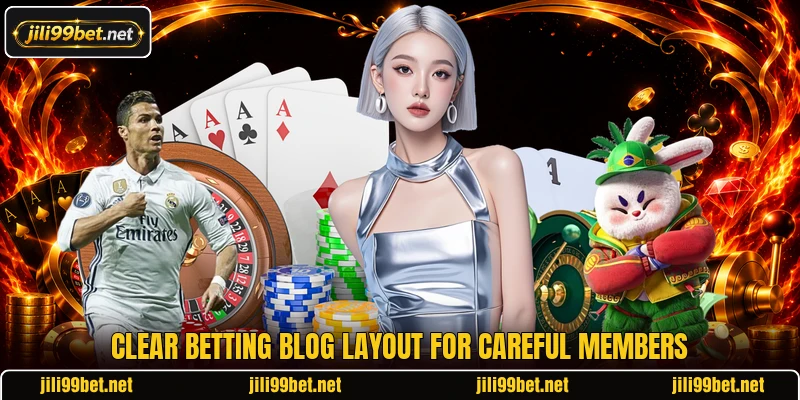 Clear betting blog layout for careful members