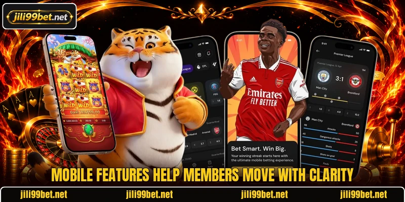 Mobile features help members move with clarity