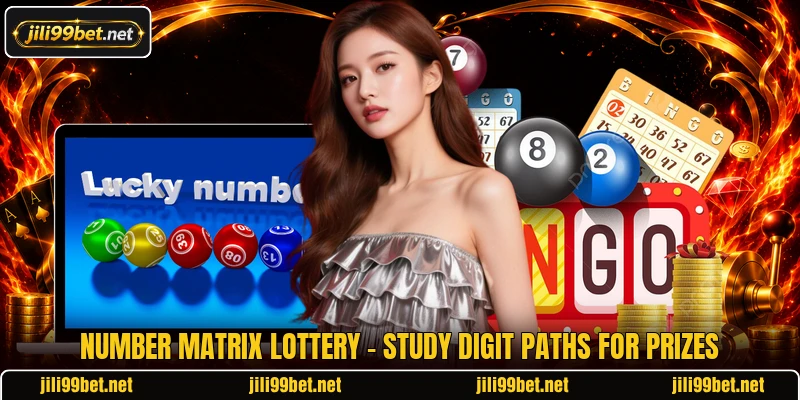 Number Matrix Lottery - Study Digit Paths For Prizes