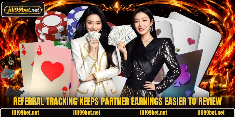 Referral tracking keeps partner earnings easier to review