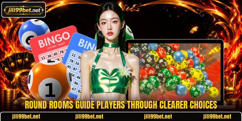Round rooms guide players through clearer choices