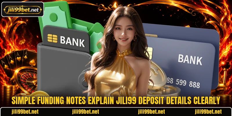 Simple funding notes explain jili99 deposit details clearly